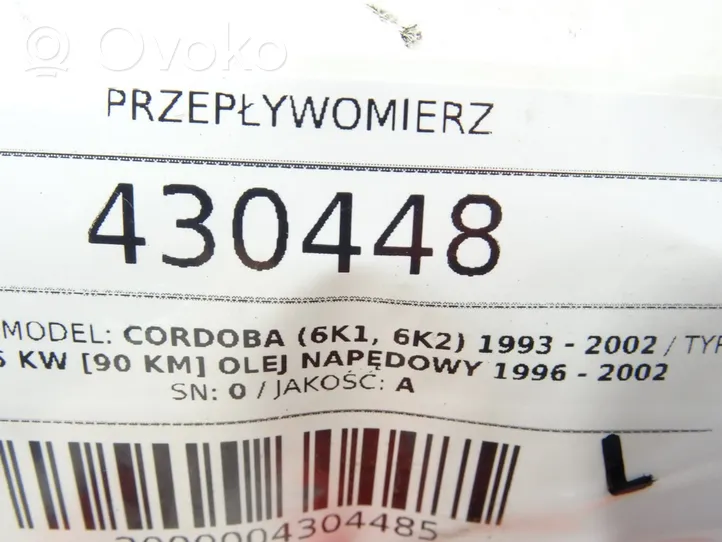 Seat Cordoba (6K) Przepływomierz masowy powietrza MAF 