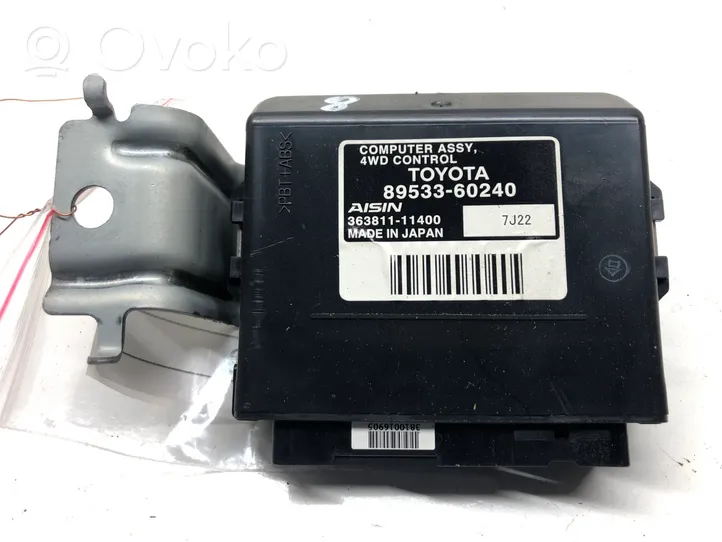 Toyota Highlander XU40 Muut ohjainlaitteet/moduulit 89533-60240