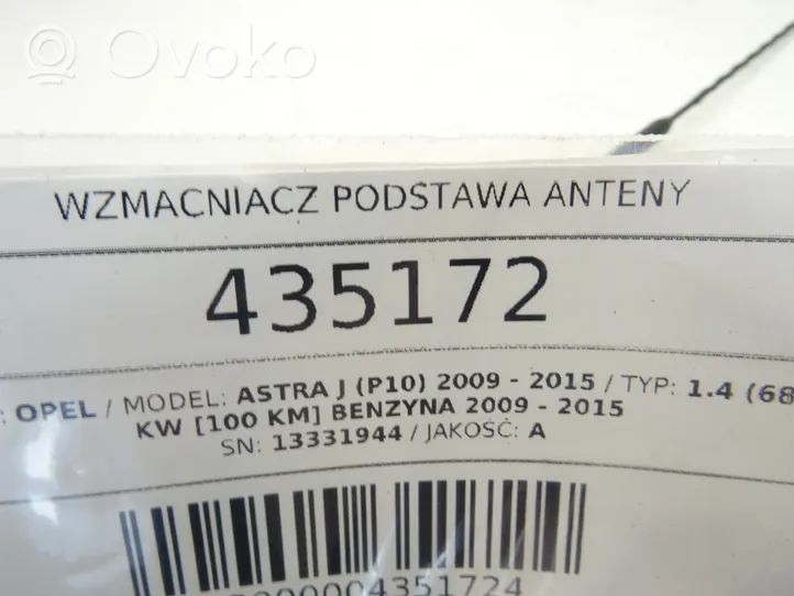 Opel Astra J Radio antenna 13331944