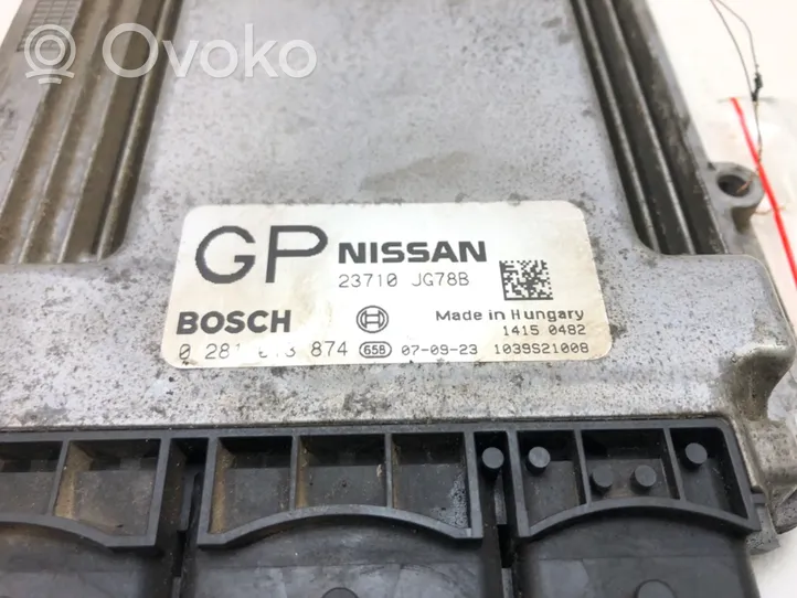 Nissan X-Trail T31 Блок управления двигателем ECU 23710-JG78B