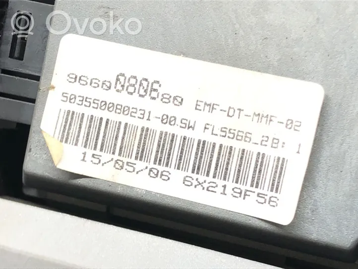 Peugeot 807 Monitori/näyttö/pieni näyttö 9660080680