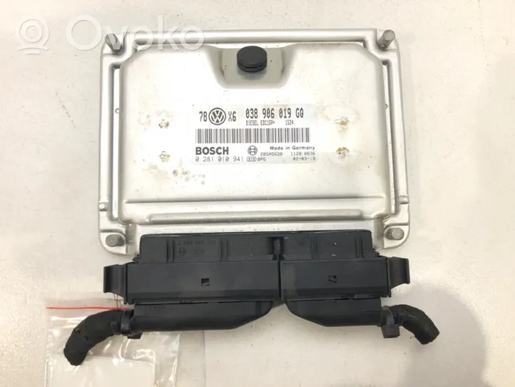 Volkswagen PASSAT B5.5 Centralina/modulo motore ECU 038906019GQ