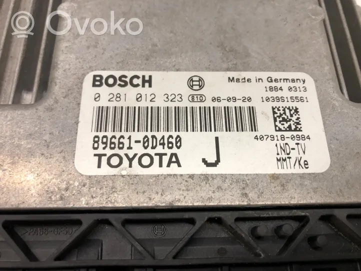 Toyota Yaris Galios (ECU) modulis 0281012323