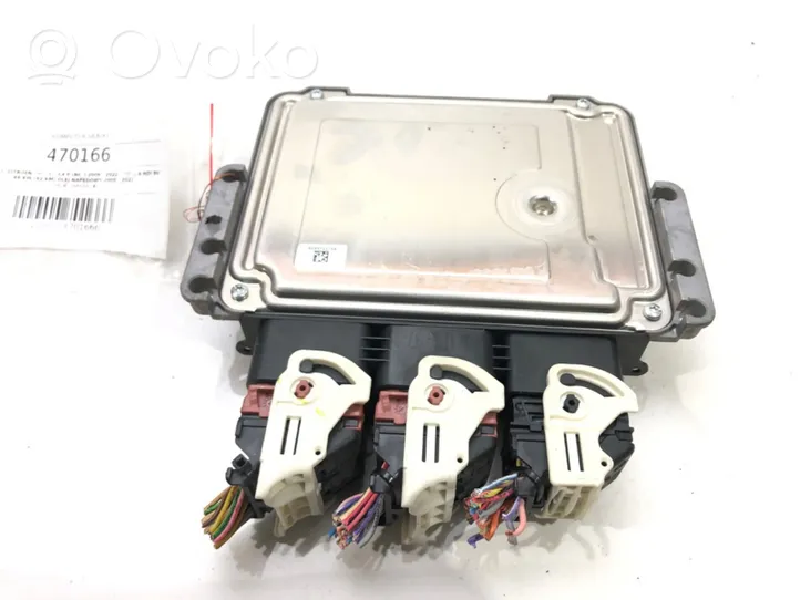 Citroen C4 II Unité de commande, module ECU de moteur 9666729580