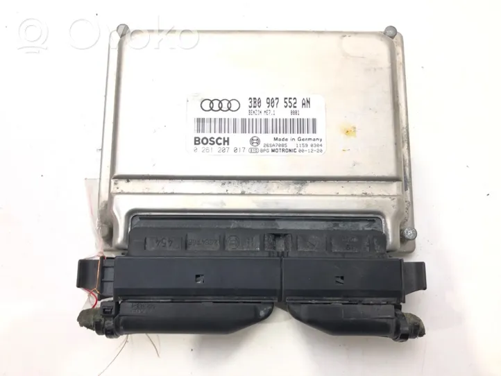 Audi A6 S6 C5 4B Galios (ECU) modulis 3B0907552AN