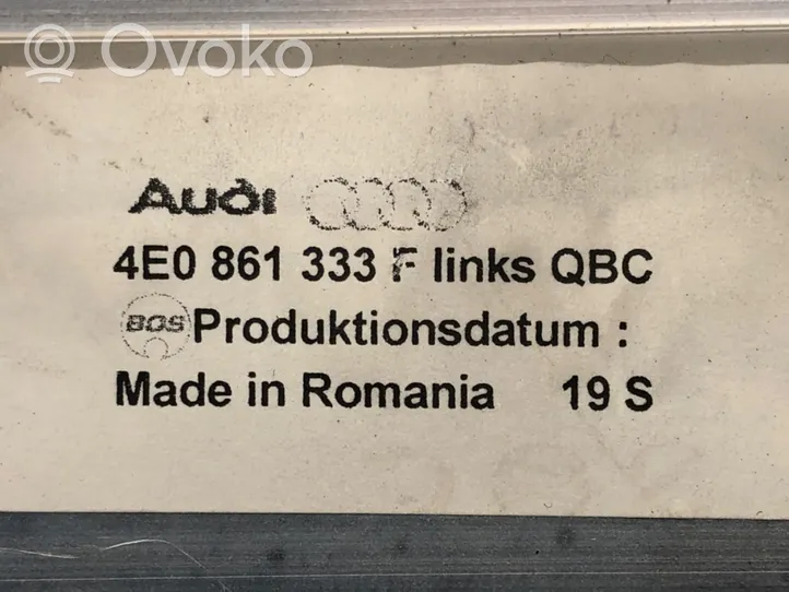 Audi A8 S8 D3 4E Stores pare-soleil pour vitres arrières 4E0861333F