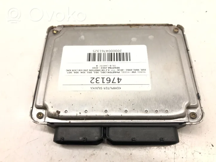 Volkswagen Phaeton Engine control unit/module ECU 4D0907568CQ