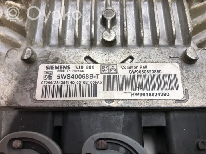 Citroen C3 Komputer / Sterownik ECU silnika 5WS40068B-T