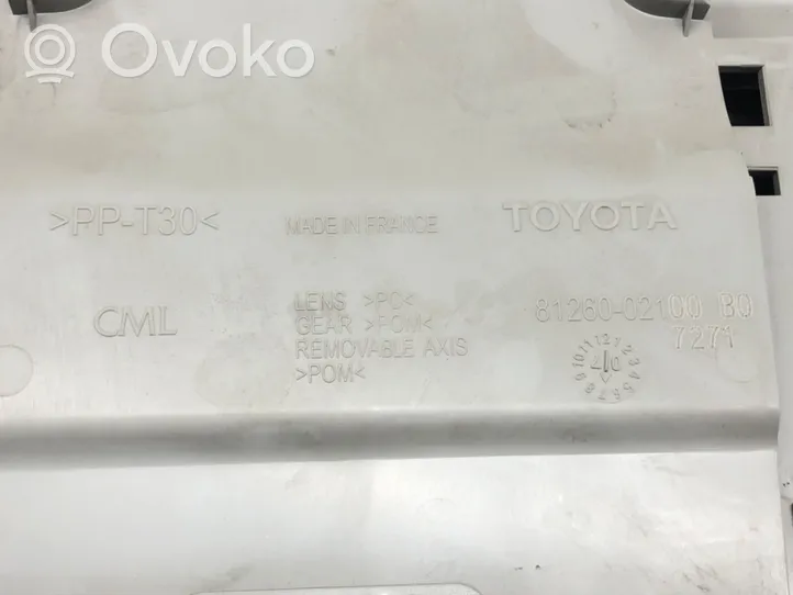 Toyota Auris 150 Kattokonsolin valaisinyksikön koristelista 81260-02100