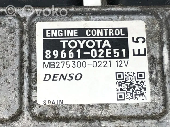 Toyota Auris 150 Galios (ECU) modulis 89661-02E51