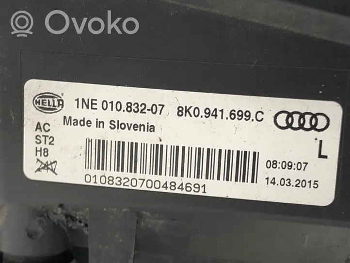 Audi A4 S4 B8 8K Priešrūkinis žibintas priekyje 8K0941699C