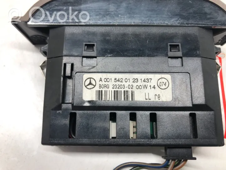 Mercedes-Benz CL C215 Monitor / wyświetlacz / ekran A0015420123