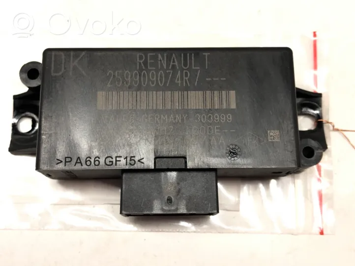 Renault Megane III Pysäköintitutkan (PCD) ohjainlaite/moduuli 259909074R