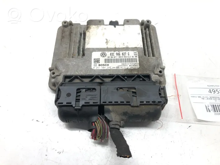 Volkswagen Scirocco Galios (ECU) modulis 03C906027G