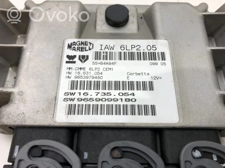 Citroen C4 I Unité de commande, module ECU de moteur 9659099180