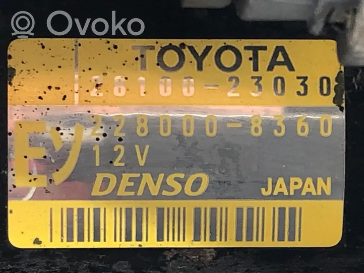 Toyota Yaris Démarreur 28100-23030