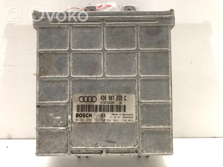 Audi A8 S8 D2 4D Unité de commande, module ECU de moteur 