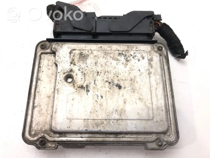 Opel Vectra C Unité de commande, module ECU de moteur 281011616