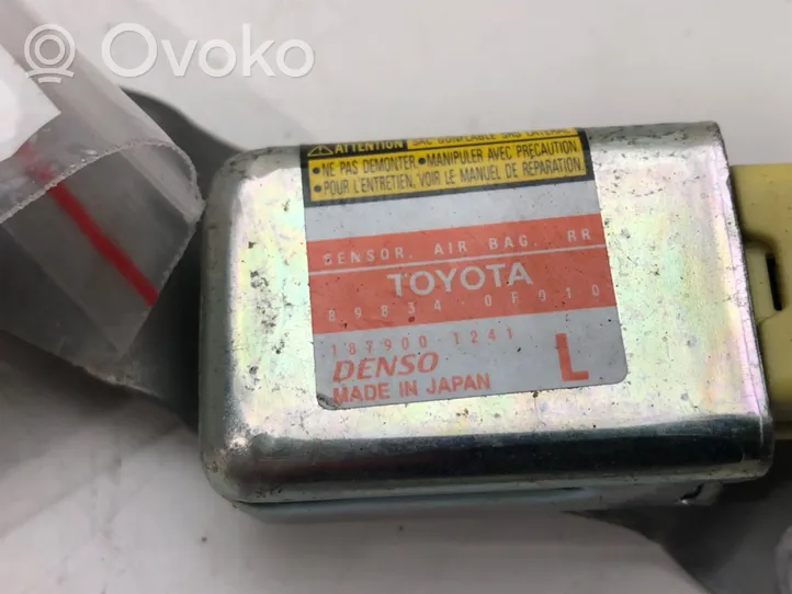 Lexus RX 330 - 350 - 400H Airbag deployment crash/impact sensor 89834-0E010