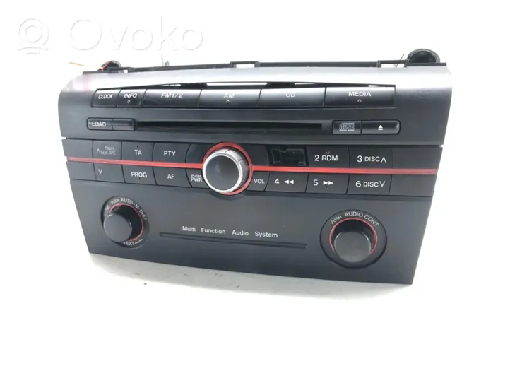 Mazda 3 I Unité principale radio / CD / DVD / GPS BR2B66AR0