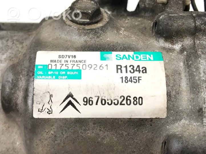 Citroen Jumper Compresor (bomba) del aire acondicionado (A/C)) 9676552680