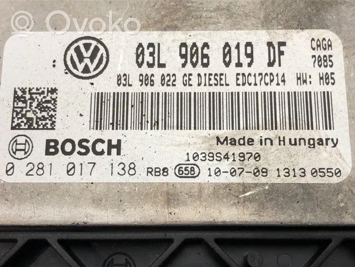 Seat Exeo (3R) Motora vadības bloka ECU 03L906019DF