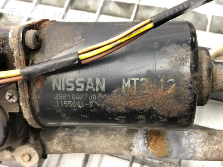 Nissan Micra Mechanizm i silniczek wycieraczek szyby przedniej / czołowej 28810AX700