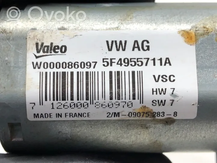 Skoda Fabia Mk3 (NJ) Rear window wiper motor 5F4955711A