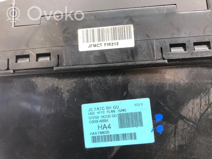 Hyundai ix20 Interruptor de control del ventilador interior 97250-1K230