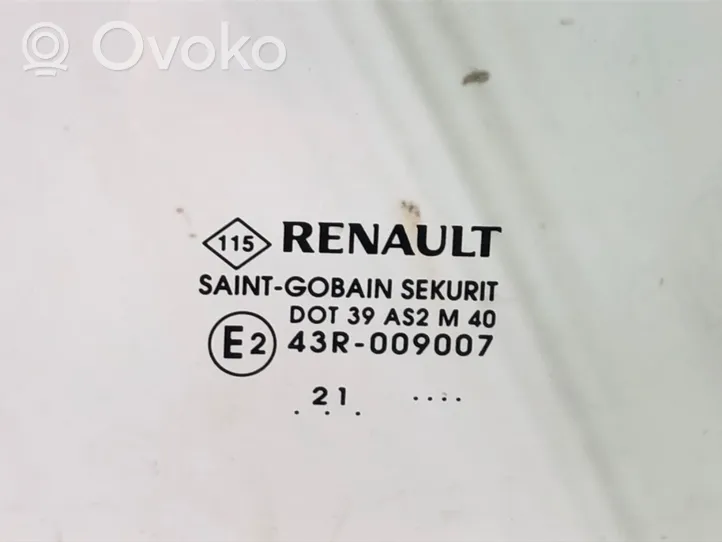 Renault Clio V Pagrindinis priekinių durų stiklas (keturdurio) 