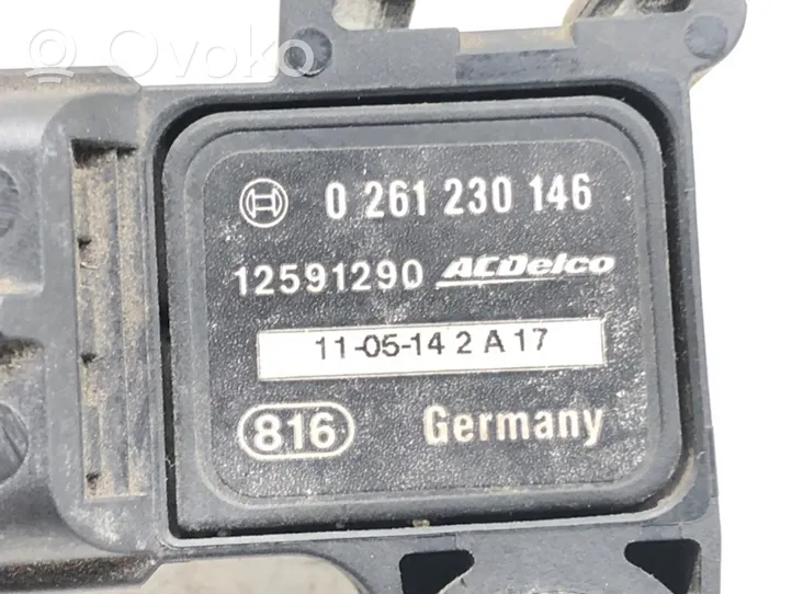 Opel Astra J Sensore di pressione 0261230146