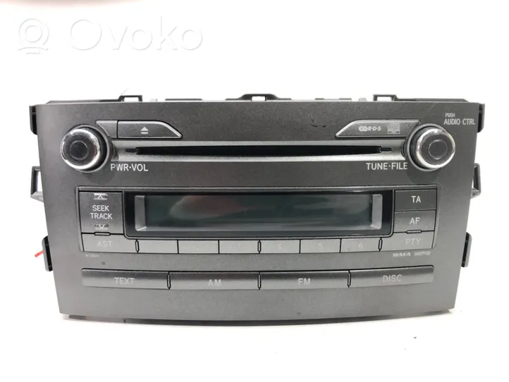 Toyota Auris 150 Radio/CD/DVD/GPS-pääyksikkö 86120-02520