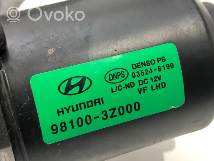 Hyundai i40 Etupyyhkimen vivusto ja moottori 98100-3Z000