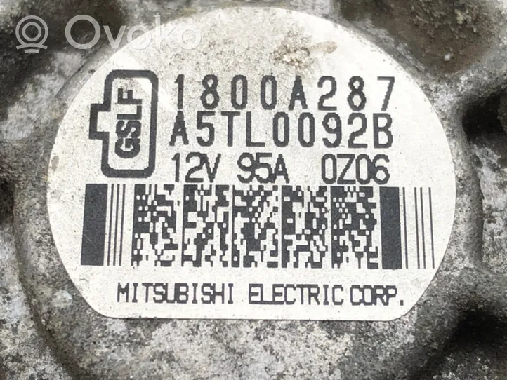 Mitsubishi ASX Generaattori/laturi 1800A287