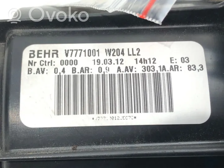 Mercedes-Benz GLK (X204) Wentylator nawiewu / Dmuchawa V7771001