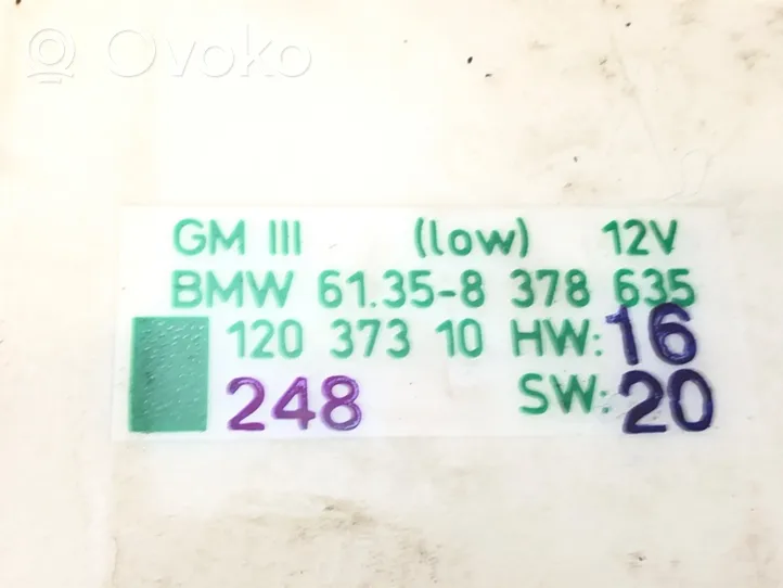 BMW 5 E39 Modulo di controllo del corpo centrale 8378635