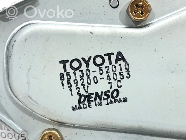 Toyota Yaris Motorino del tergicristallo del lunotto posteriore 85130-52010