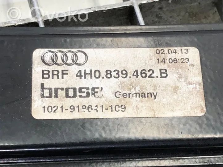 Audi A8 S8 D4 4H Takaoven ikkunan nostin moottorilla 4H0839462B