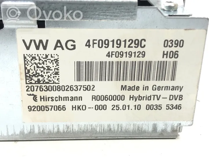 Audi A8 S8 D4 4H Autres unités de commande / modules 4F0919129C