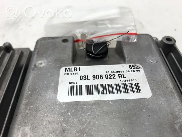 Audi A4 S4 B8 8K Galios (ECU) modulis 03L906022RL