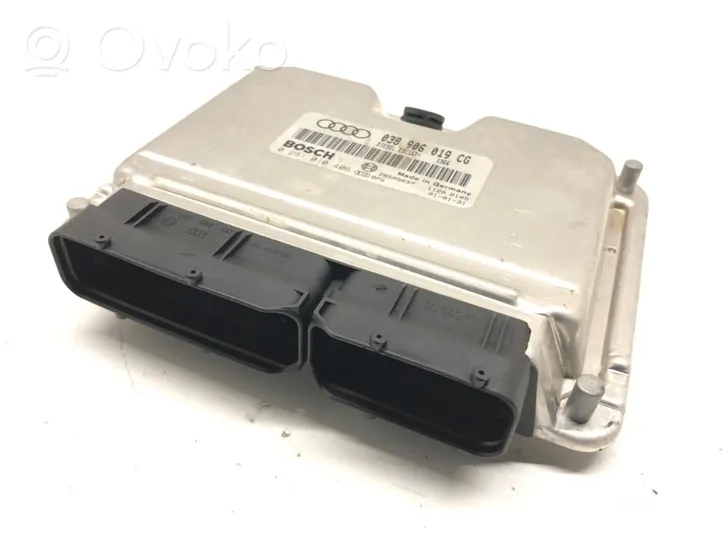 Audi A4 S4 B6 8E 8H Unité de commande, module ECU de moteur 038906019CG