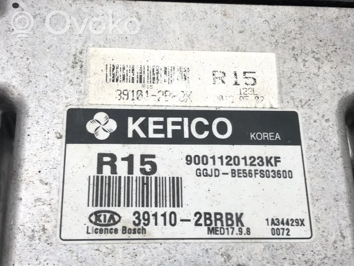 KIA Ceed Блок управления двигателем ECU 39110-2BRBK