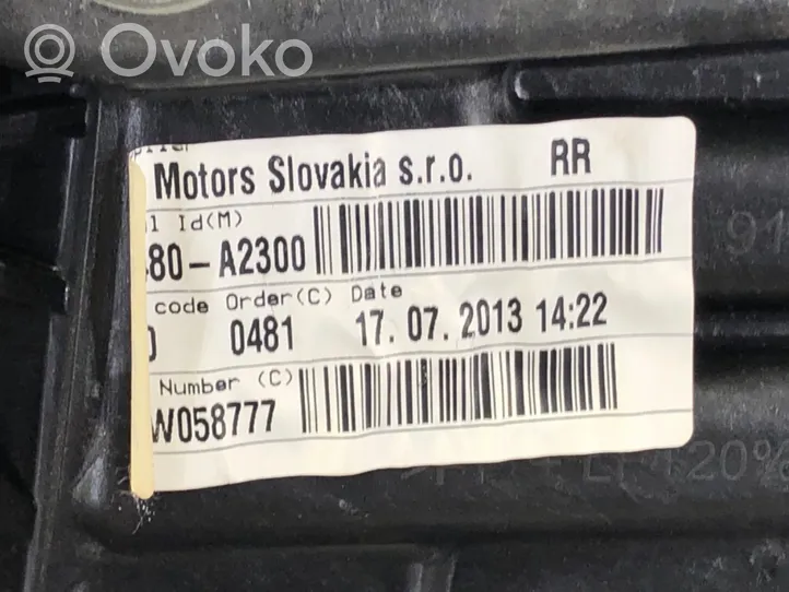 KIA Ceed Elektryczny podnośnik szyby drzwi tylnych 83480-A2300