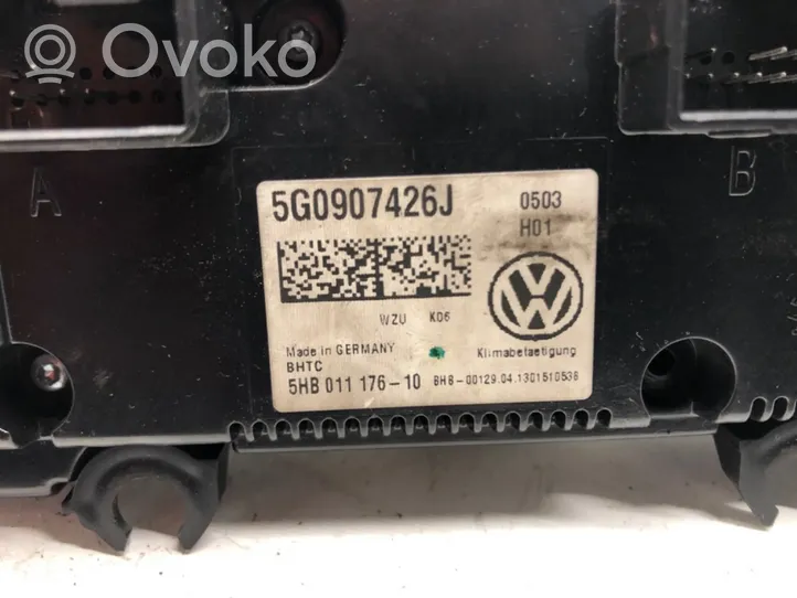 Volkswagen Golf VII Przełącznik / Włącznik nawiewu dmuchawy 5G0907426J