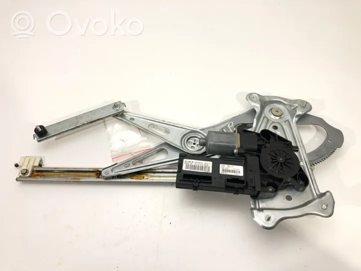 Renault Megane III Front door window regulator with motor 807315510R