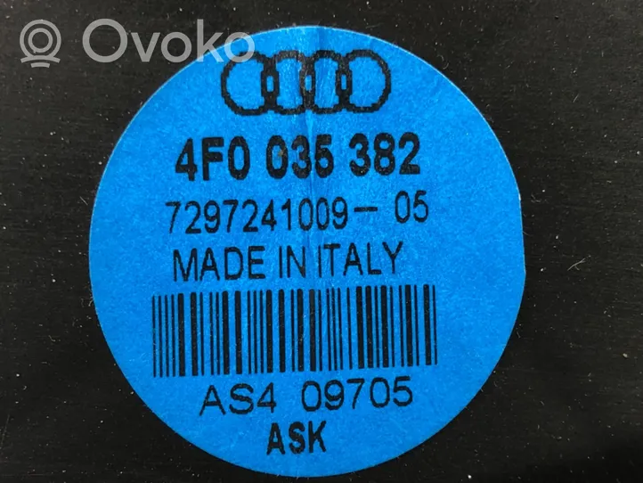 Audi A6 Allroad C6 Garso sistemos komplektas 4F0035382