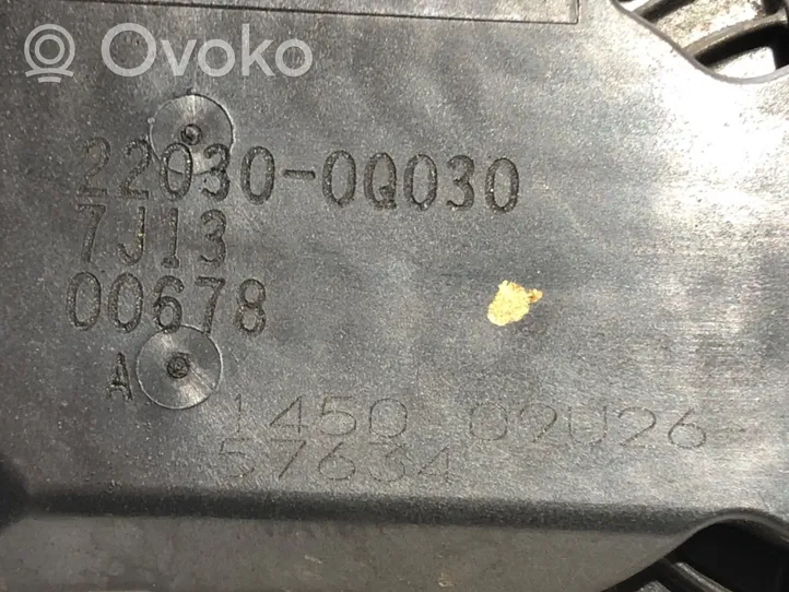 Toyota Aygo AB40 Zawór odcinający silnika 22030-0Q030