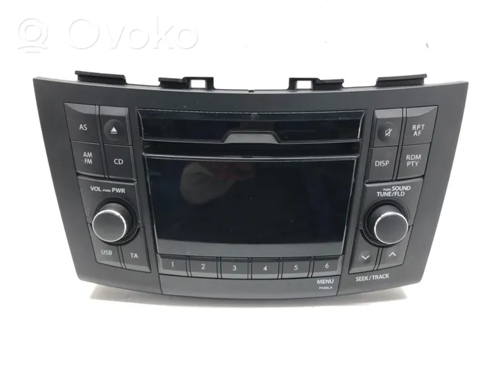 Suzuki Swift Radio/CD/DVD/GPS-pääyksikkö 39101-68LA1-HVW