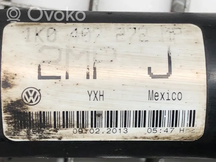 Volkswagen Golf VI Półoś przednia 1K0407272MP