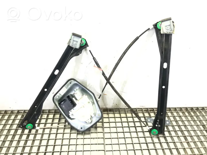 Volkswagen Golf VI Front door window regulator with motor 1K5837401BC